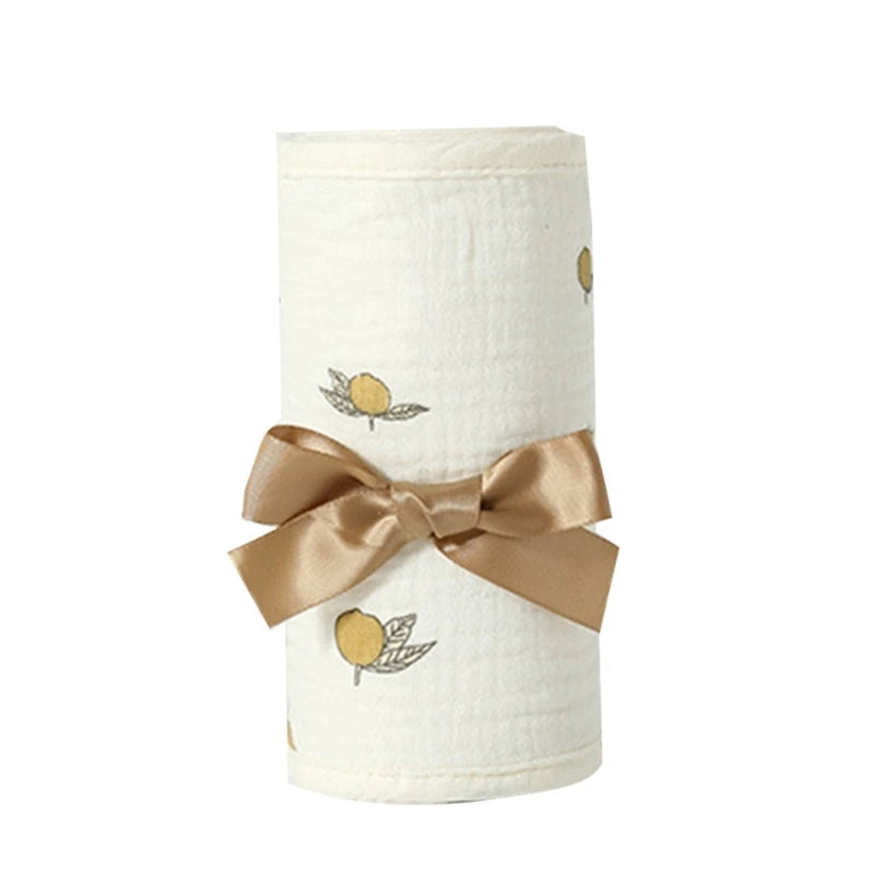 Tour de lit bébé complet — Coton 4 Pièces Protection Barreaux | Chambre Fille & Garçon