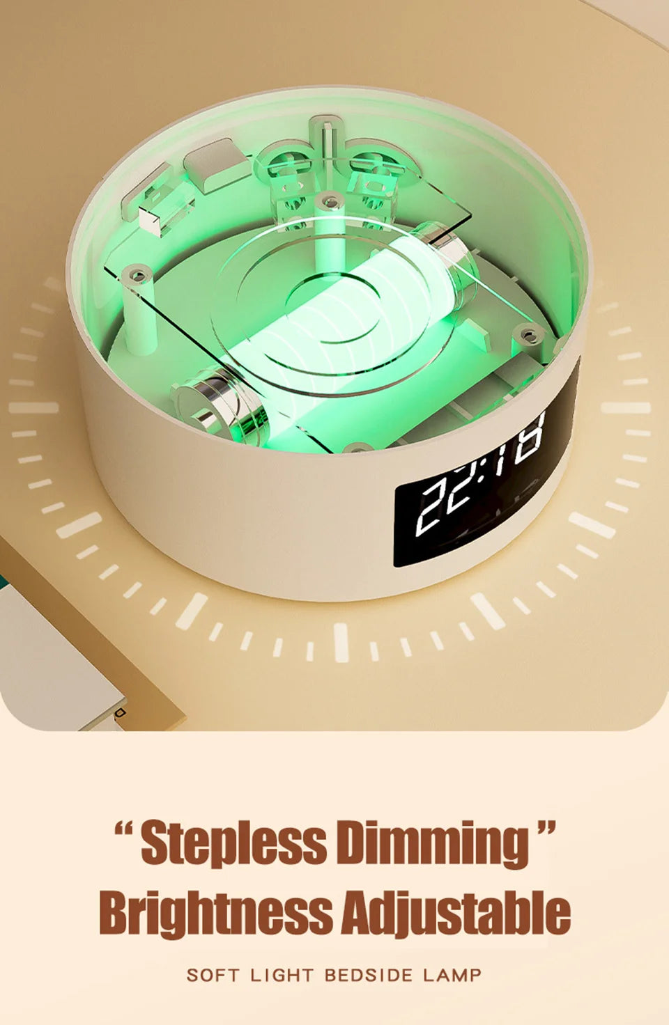 Veilleuse LED Tactile Rechargeable Bébé – 3 Couleurs & Luminosité Réglable USB-C | 9 Modèles Chambre Enfant