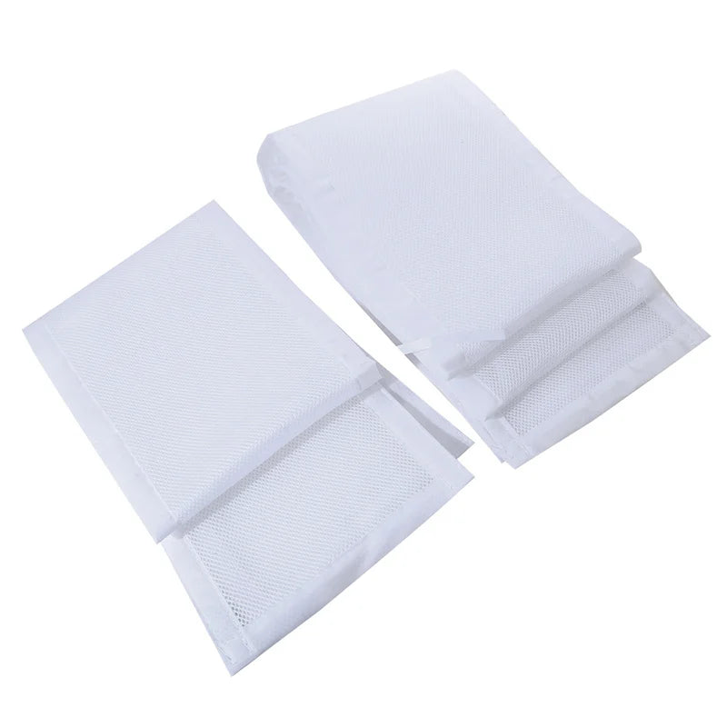 Tour de Lit Bébé Design Nœuds – Protection Barreaux Douce Garçon & Fille | Blanc & Gris Chambre Bébé