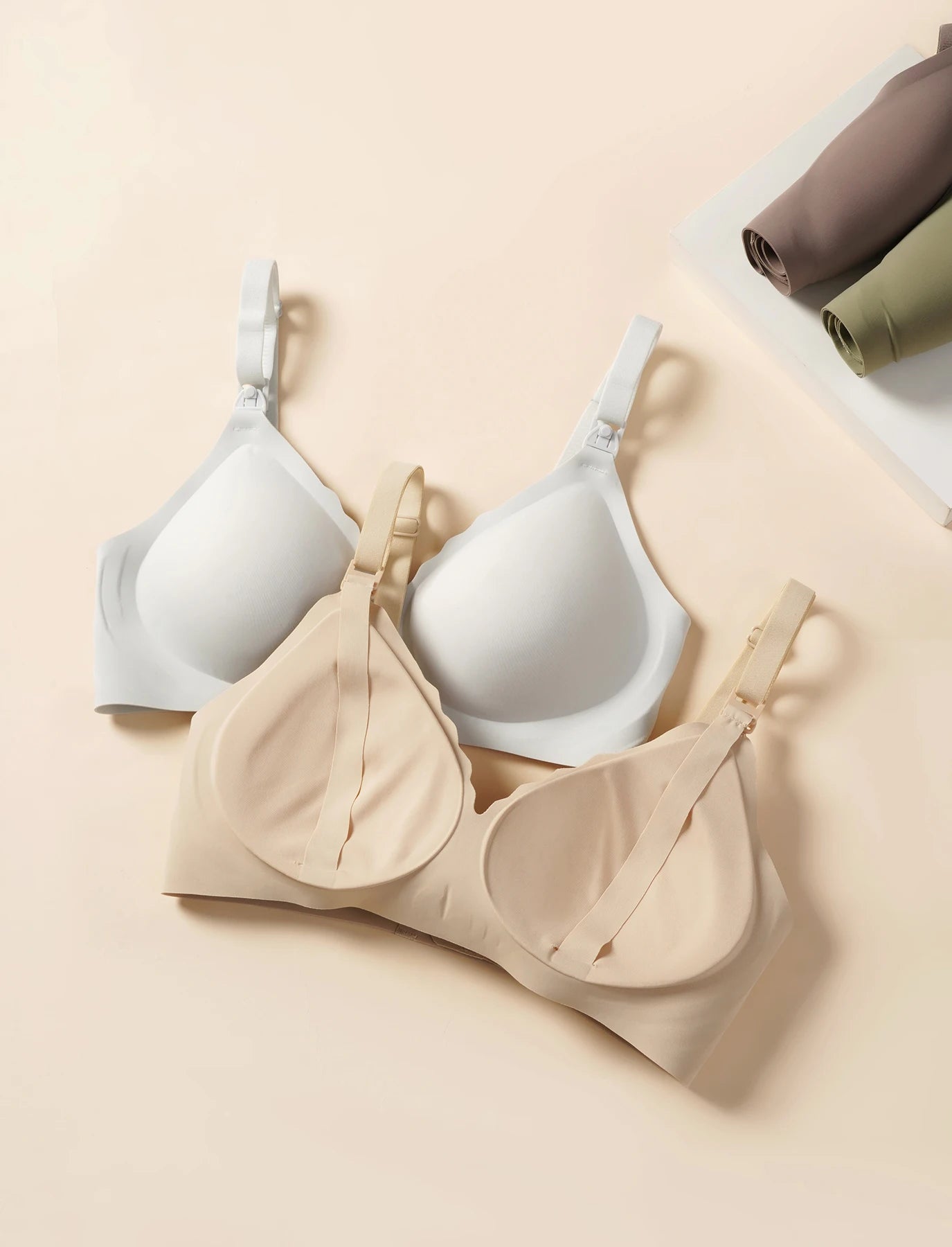 Soutien-Gorge Allaitement Push-Up Sans Coutures – Meilleure Brassière Anti-Affaissement Respirante | Maternité