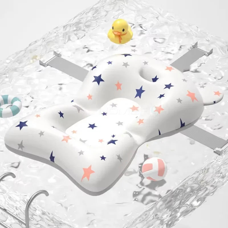 Hamac de Bain Bébé Réglable – Support Flottant Sécurisé 0-3 Ans | Tissu Respirant Antidérapant