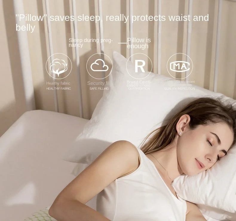 Coussin grossesse en U allaitement 2-en-1 — Oreiller Maternité Soutien Corps Complet | Sommeil & Allaitement
