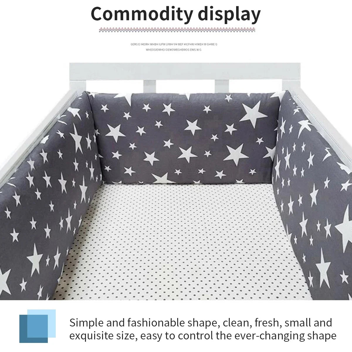 Tour de Lit Bébé Coton Motifs — Protège Barreaux Respirant 60x120 | 14 Coloris Fille & Garçon
