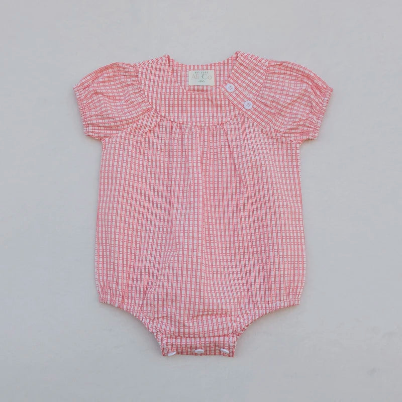 Ali Co SS26 Checkered Shabbos robe collection Baby Toddler Boys Girls Romper Family Matching Clothing