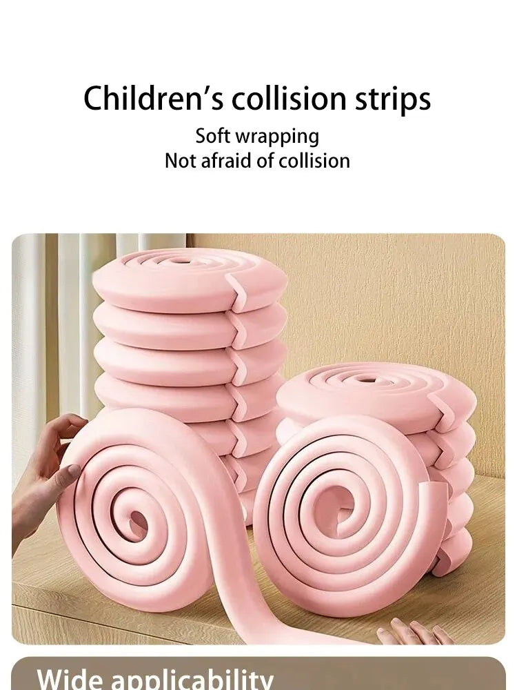 Protège coin meuble bébé — Bande NBR Sécurité 2M Anti-Choc | 5 Couleurs