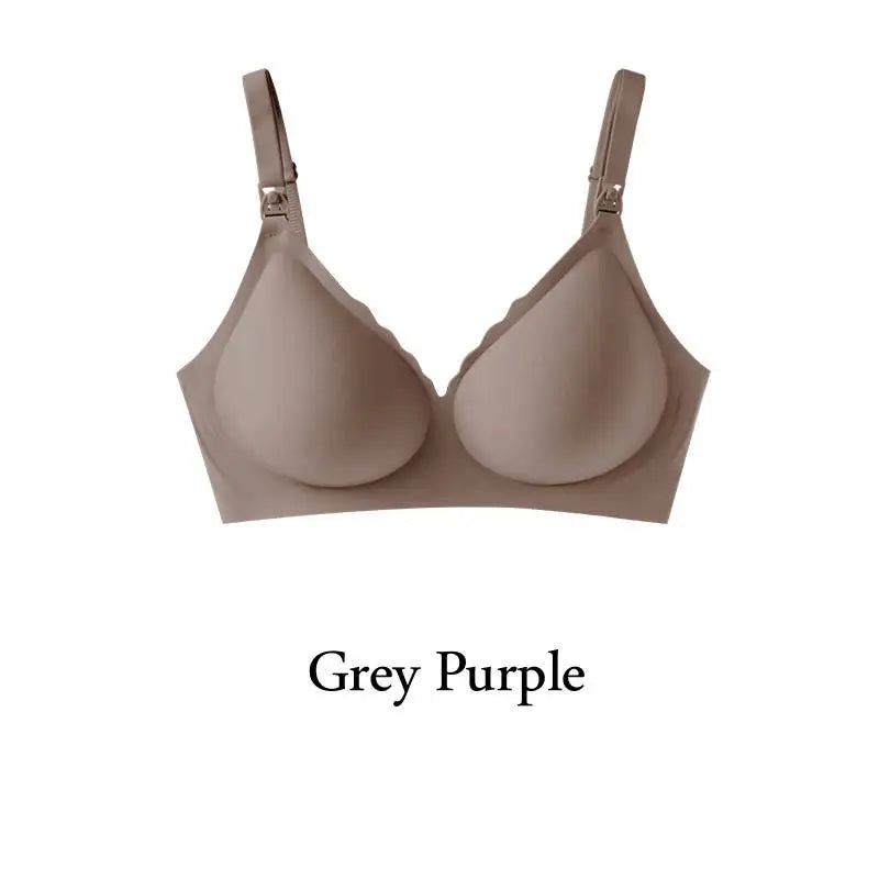 Soutien-Gorge Allaitement Push-Up Sans Coutures – Meilleure Brassière Anti-Affaissement Respirante | Maternité