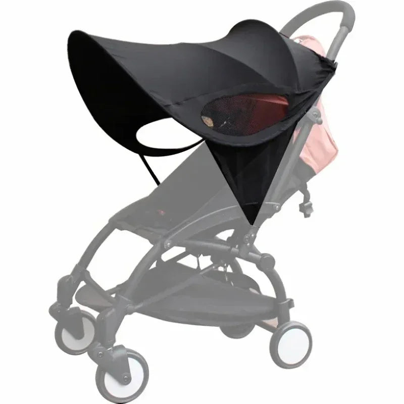 Pare-soleil poussette universel — Auvent Anti-UV UPF50+ Coupe-Vent | Toutes Marques CYBEX Joie Dooky