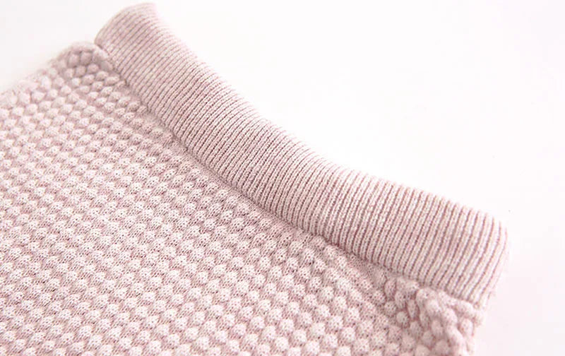 Ensemble Tricot Bébé Pyjama 2 Pièces — Pull Coton Boutonné & Pantalon, Unisexe 0-3M à 2-3 Ans