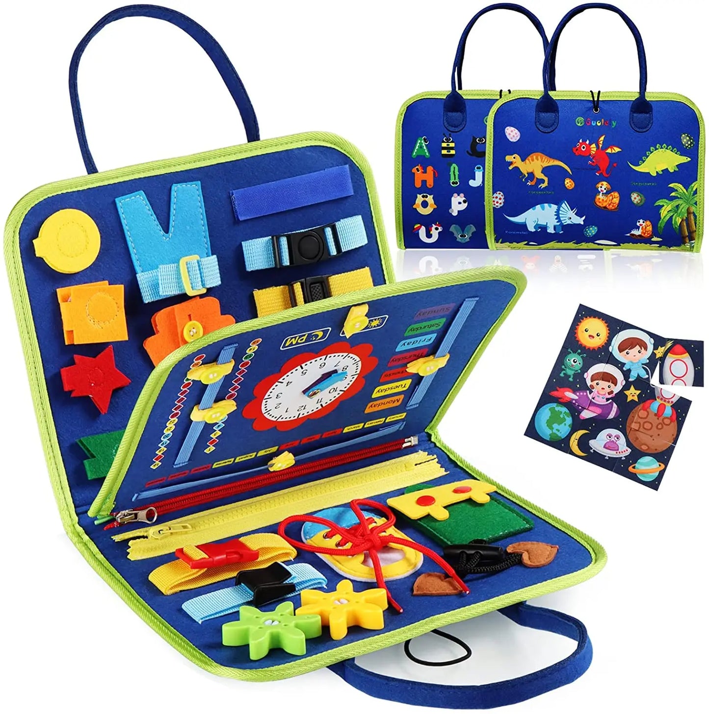 Busy Board Montessori Compétences de Vie – Jouet Sensoriel Éducatif Motricité Fine | 6 Modèles | Autisme & Éveil