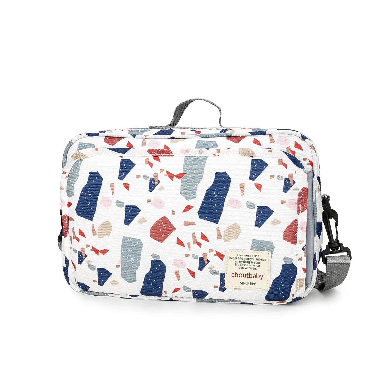 Sac Organisateur Imperméable pour Poussette Bébé – Léger, Multifonction, Grand Rangement avec Crochets et Sangle