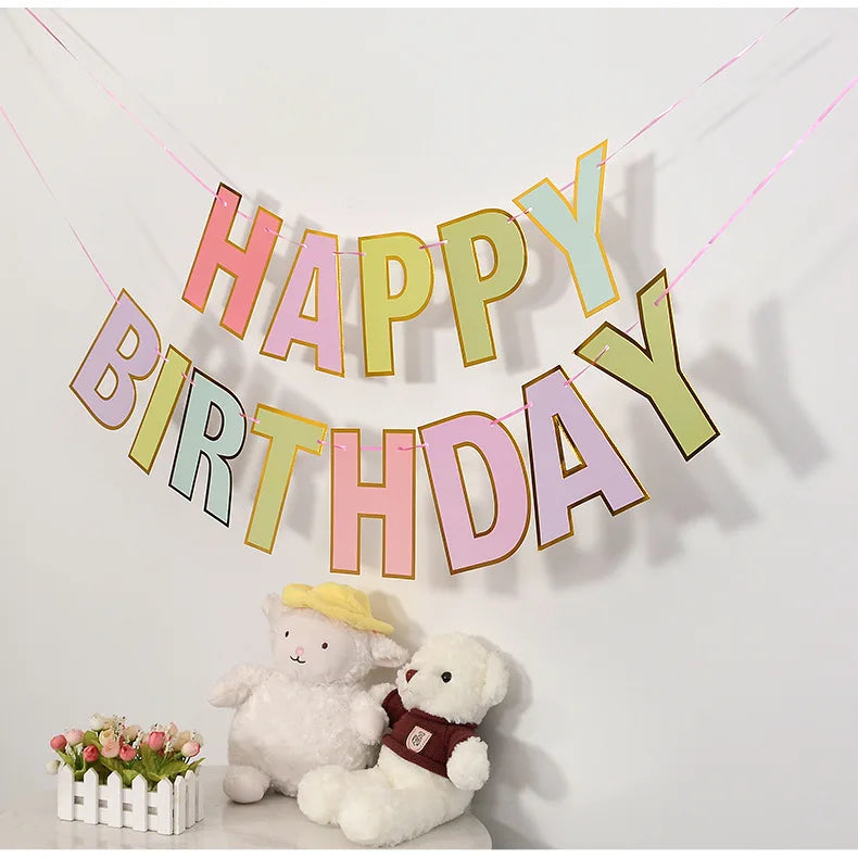 Guirlande Fanions Marguerite Blanche – Décoration Anniversaire Bohème Florale & Baby Shower