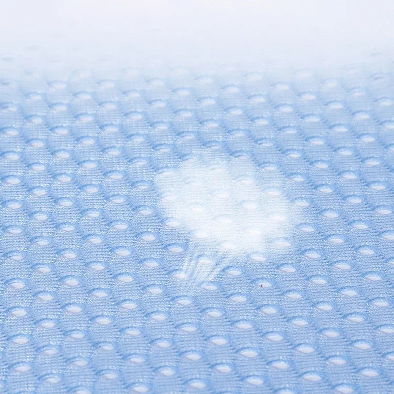 Filet de Bain Bébé avec Coussin Oreiller – Siège Antidérapant Ajustable Nouveau-Né | Rose, Bleu & Étoile