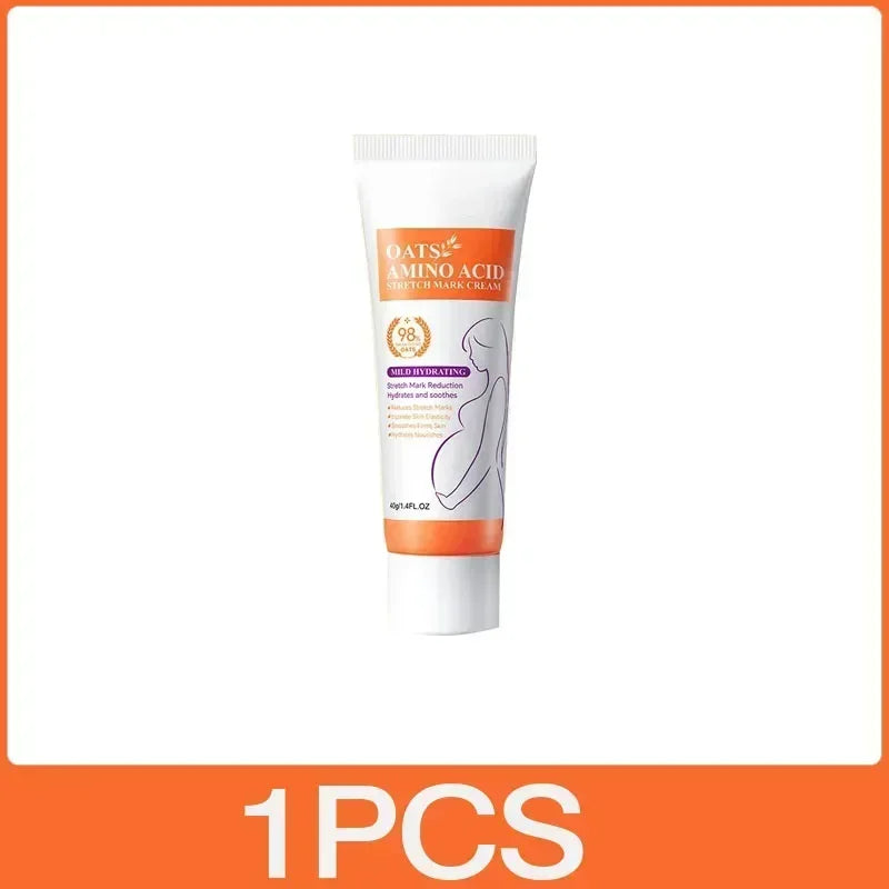 Crème Effacement Vergetures Rouges & Blanches – Anciennes & Récentes | Soin Grossesse & Post-Partum