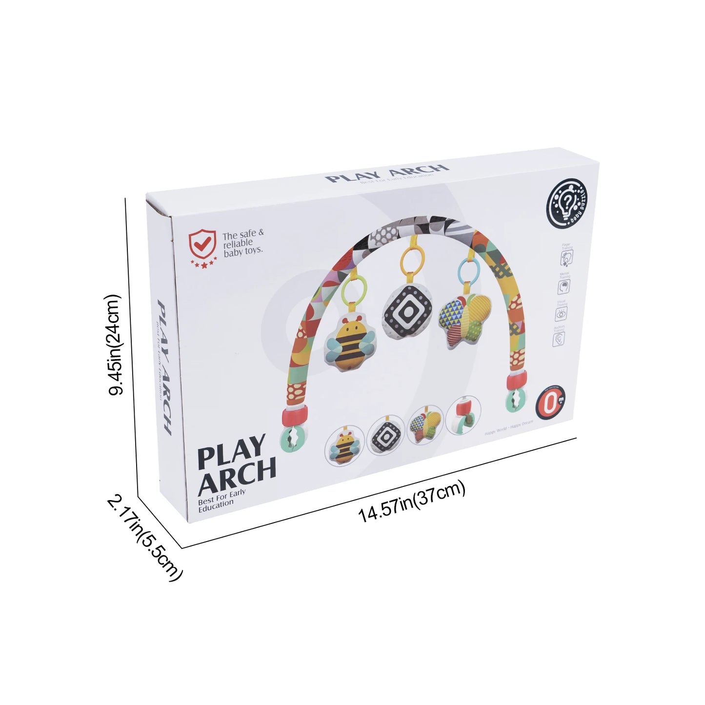 Jouet À Suspendre Bébé Poussette & Siège Auto – Spirale D’Activité Éveil Sensoriel