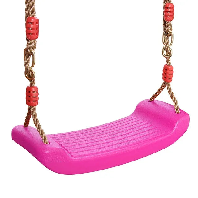 Balançoire Enfant Suspendue Réglable – Siège Bébé Évolutif Intérieur & Extérieur 2 3 Ans