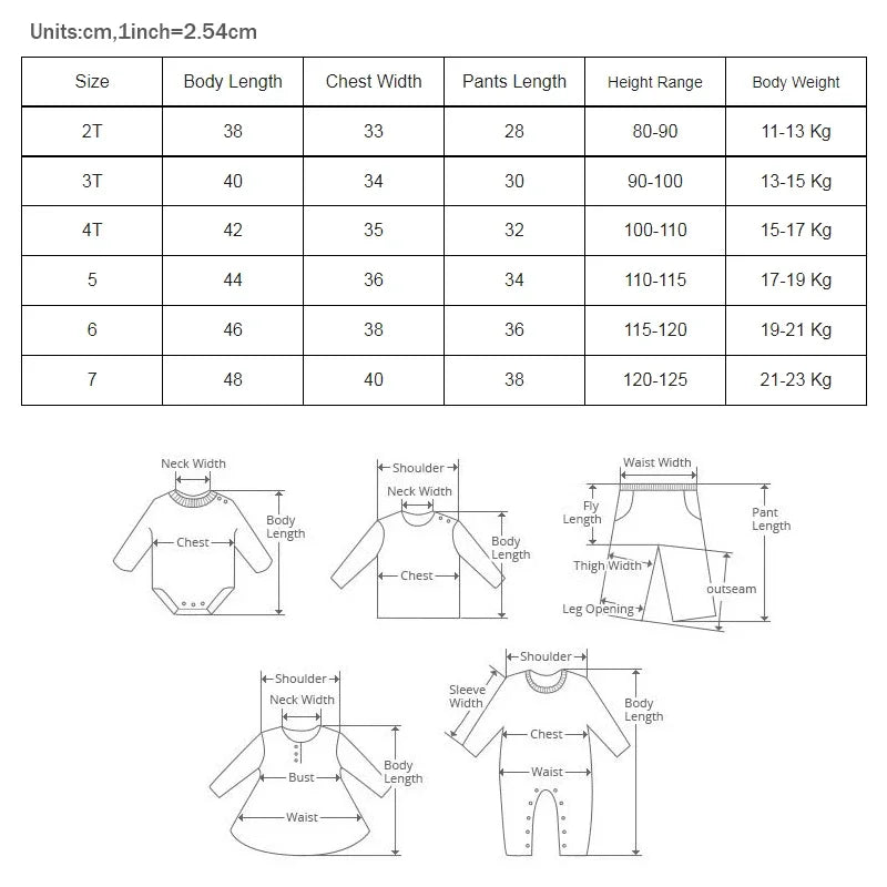 Ensemble Été Enfant Coton 2 Pièces — T-Shirt Manches Courtes & Short, Unisexe 2-7 Ans