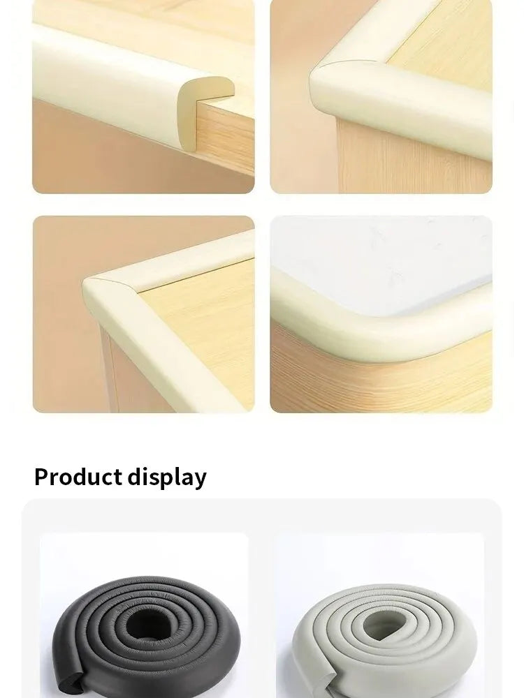 Protège coin meuble bébé — Bande NBR Sécurité 2M Anti-Choc | 5 Couleurs