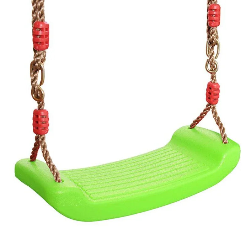 Balançoire Enfant Suspendue Réglable – Siège Bébé Évolutif Intérieur & Extérieur 2 3 Ans