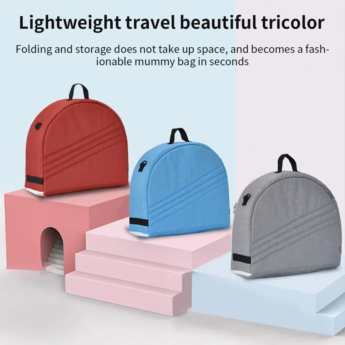 Lit parapluie bébé — Berceau Voyage Premium Moustiquaire & Matelas Anti-Écrasement | 5 Couleurs