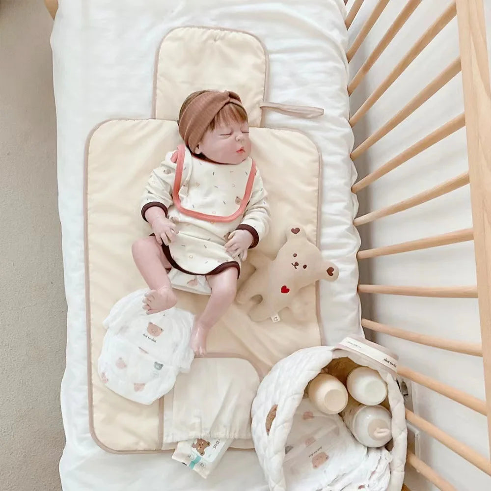 Alèse Pliable Bébé Imperméable – Protection Literie Nouveau-Né | Portable & Lavable