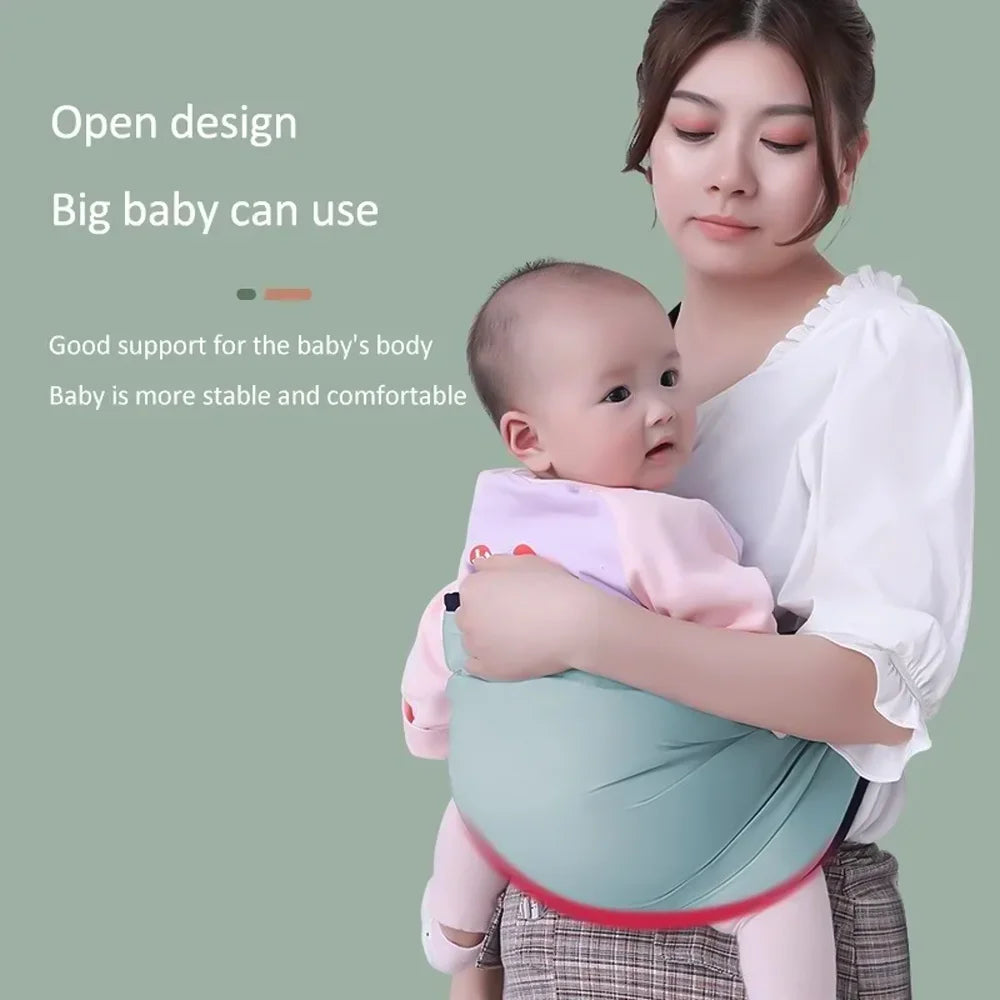Porte-bébé ergonomique vert – Soutien confortable de 0 à 3 ans