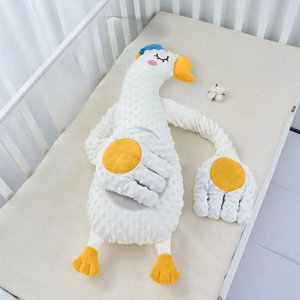 Coussin Tapoteur Électrique Bébé – Main Apaisante Télécommande Peluche Tapotante | Sommeil Nouveau-Né