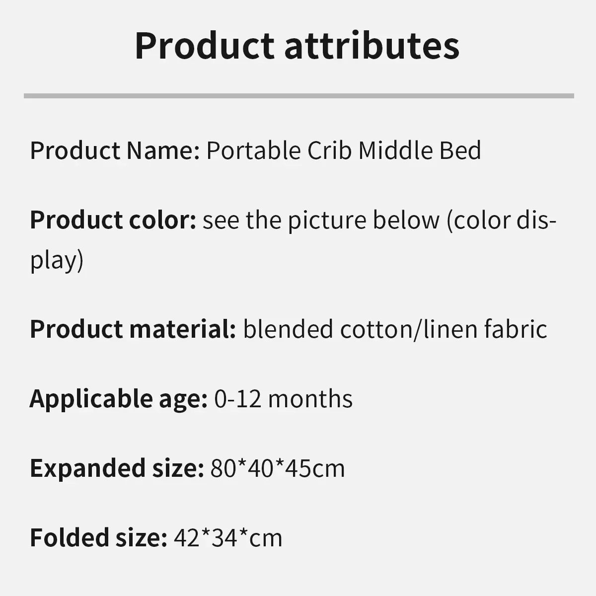 Lit parapluie bébé — Berceau Voyage Premium Moustiquaire & Matelas Anti-Écrasement | 5 Couleurs