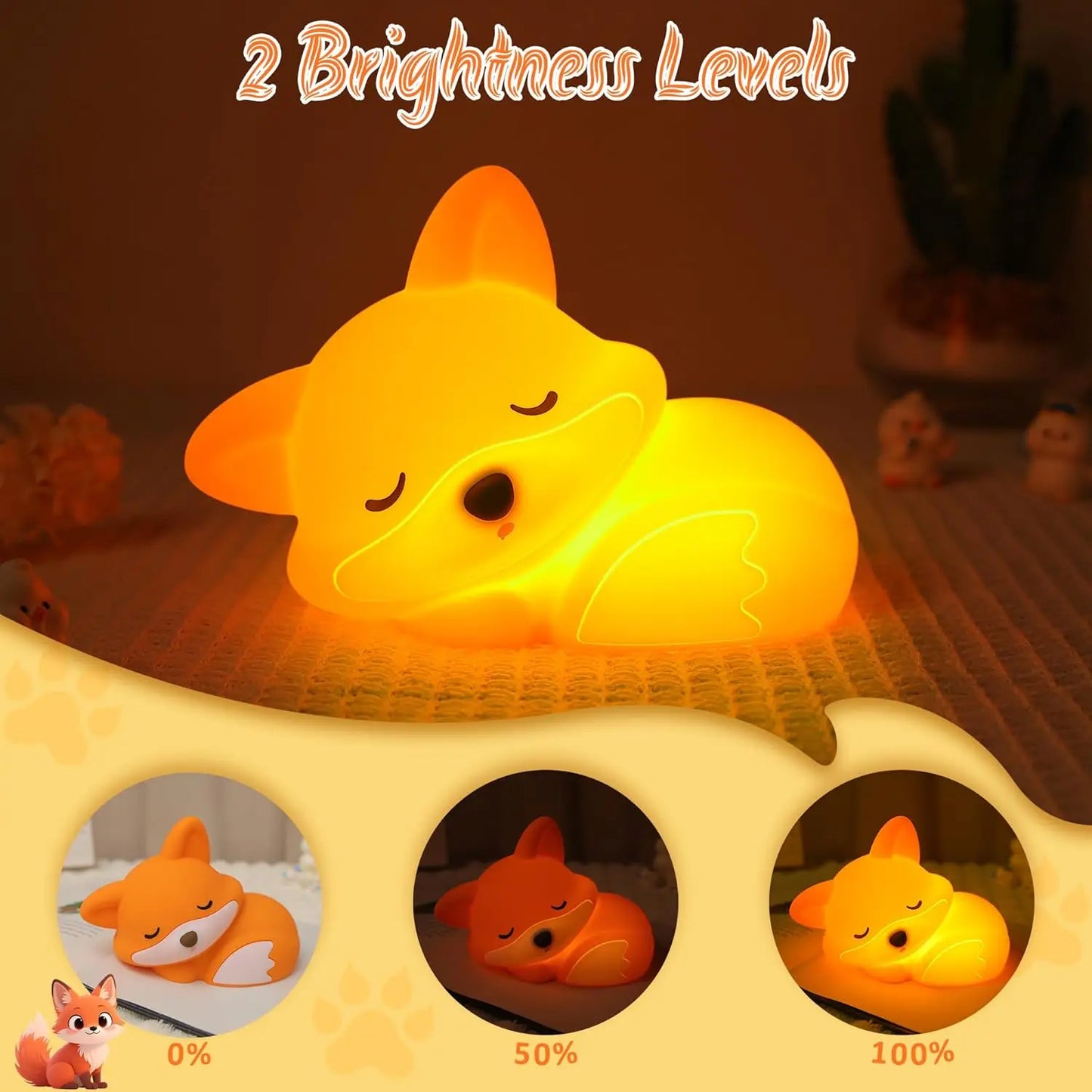 Veilleuse dragon & pingouin silicone — LED Tactile Rechargeable Dimmable | 5 Modèles | Chambre Bébé