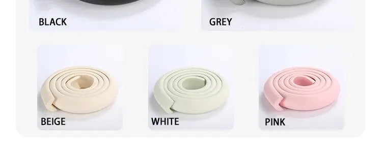 Protège coin meuble bébé — Bande NBR Sécurité 2M Anti-Choc | 5 Couleurs