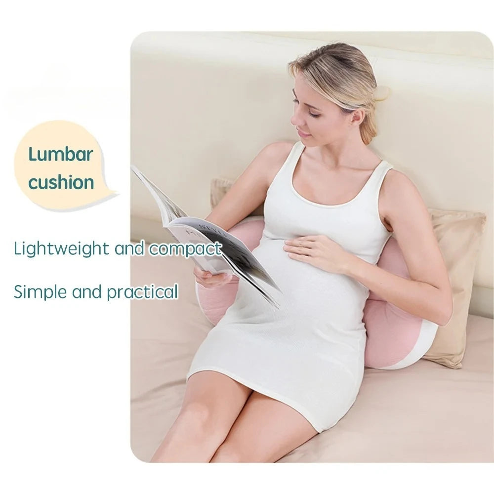 Coussin de Grossesse Coton – Oreiller Corps & Soutien Lombaire | Sommeil Femme Enceinte + 1 Oreiller Offert