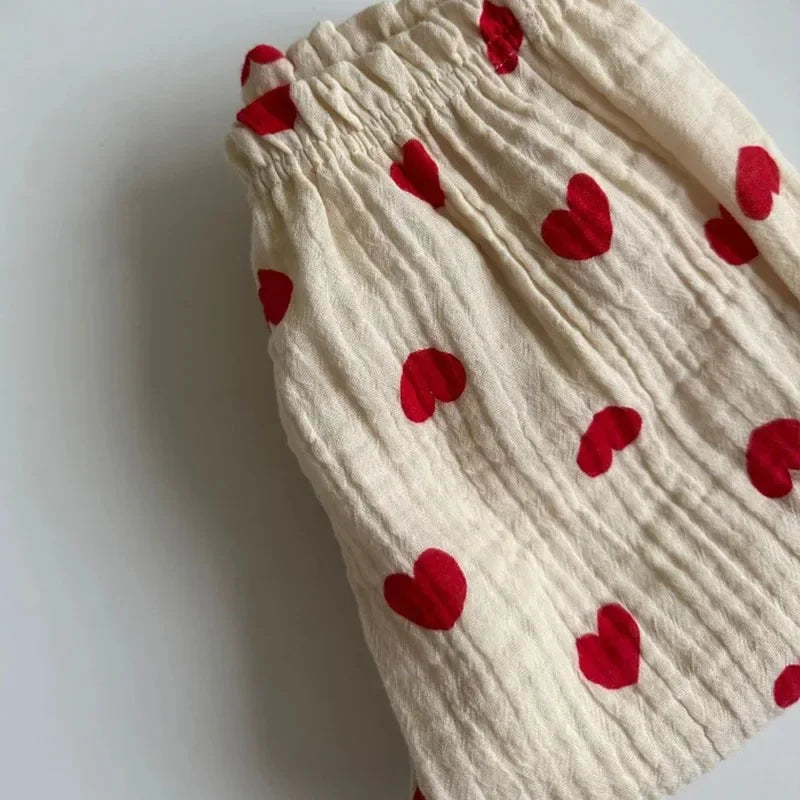 Pantalon Bébé Coton Bio – Mousseline Douce Imprimé Mignon Garçon & Fille 3-6M à 2-3 Ans