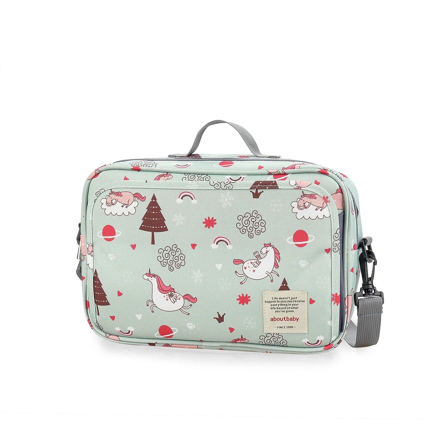 Sac Organisateur Imperméable pour Poussette Bébé – Léger, Multifonction, Grand Rangement avec Crochets et Sangle