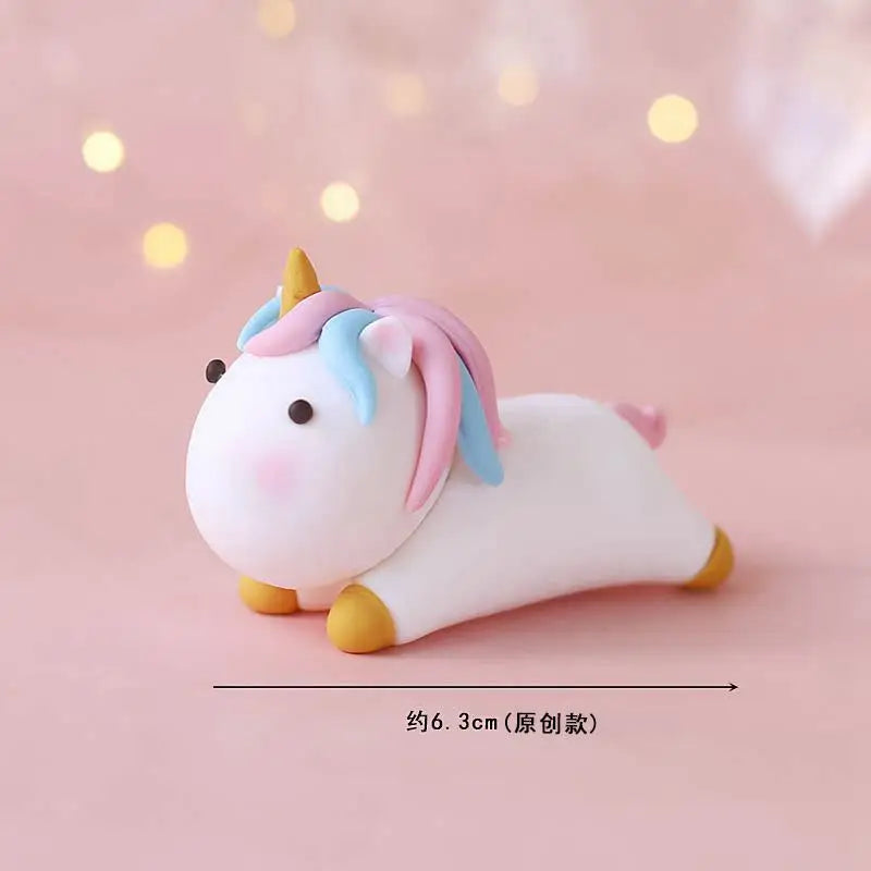 Cake Topper Licorne Arc-en-Ciel – Décoration Gâteau Anniversaire Fille 16 18 Ans & Baby Shower