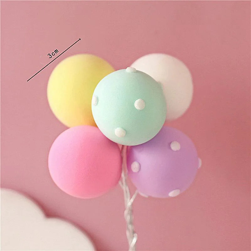 Pink Blue Bear Cake Topper Baby Shower Boy Girl Birthday Party Cake Decor Adult Birthday Gifts Wedding Cake Decorating Baking