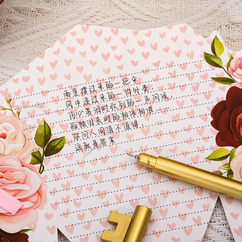Carte de Vœux Fleurs 3D Bouquet Pliable – Anniversaire, Merci, Fête Maîtresse & Toutes Occasions
