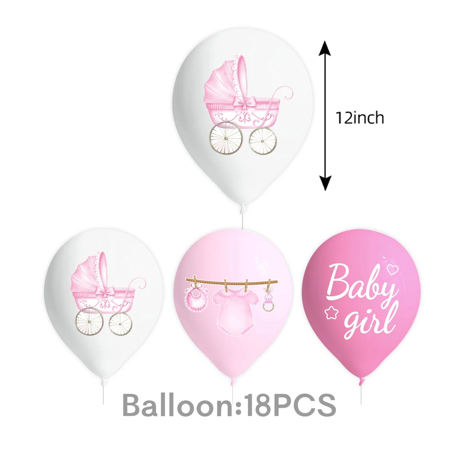 Baby Boy Girl Foil Balloon Gender Reveal Balloon Bear Helium Balloon Baby Shower Gift Kids Birthday Party Wedding Decor Supplies
