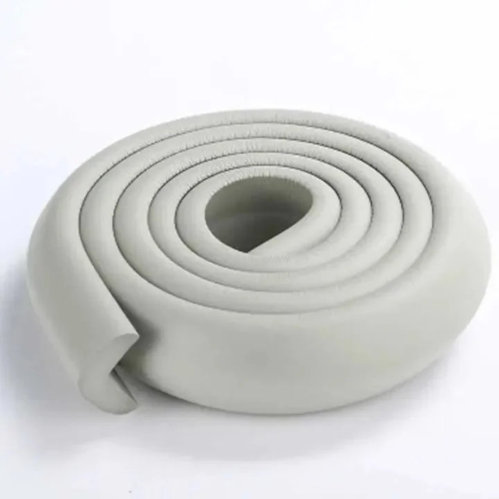 Protection bords meuble bébé — Bande Caoutchouc en L 2M Anti-Choc Tables & Coins