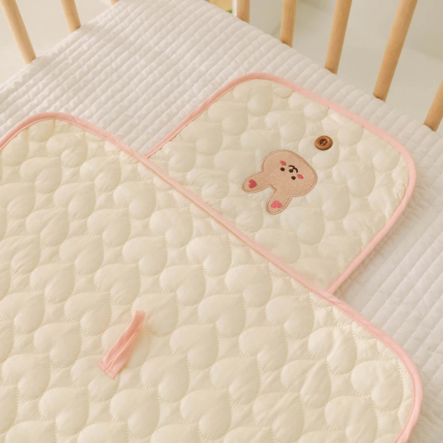 Alèse Pliable Bébé Imperméable – Protection Literie Nouveau-Né | Portable & Lavable