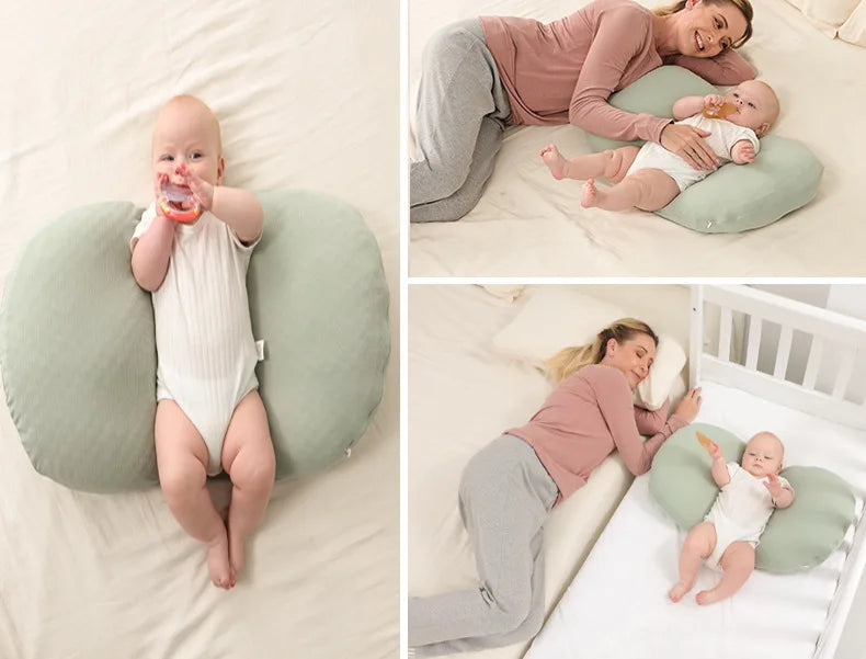 Coussin grossesse en U allaitement 2-en-1 — Oreiller Maternité Soutien Corps Complet | Sommeil & Allaitement