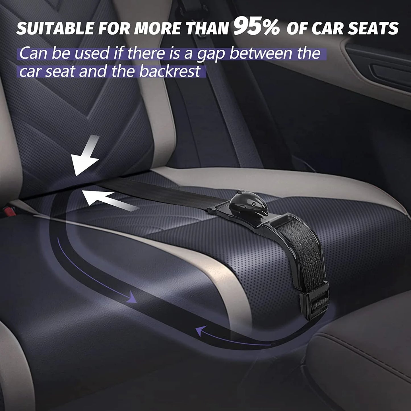 Adaptateur Ceinture de Sécurité Voiture Femme Enceinte – Protecteur Ventre Homologué | Confort Grossesse