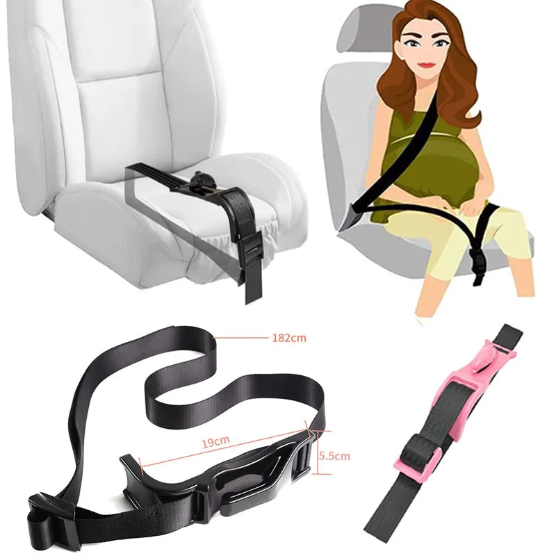 Adaptateur Ceinture de Sécurité Voiture Femme Enceinte – Protecteur Ventre Homologué | Confort Grossesse