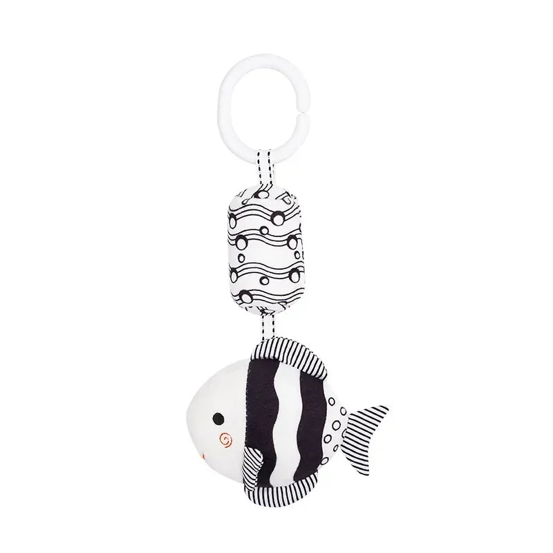Jouet Poussette Bébé Suspendu Animal – Hochet Lit Siège Auto Éveil Sensoriel Nouveau-Né 0-12 Mois