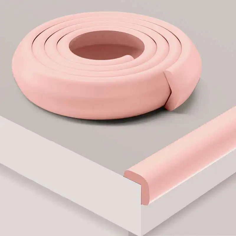 Protection coin de table bébé — Bande NBR Douce Anti-Choc 2M | 8 Couleurs