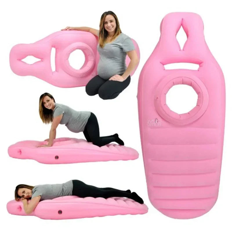 Matelas Gonflable Grossesse – Coussin de Yoga & Sommeil pour Femme Enceinte | Confort Maternité