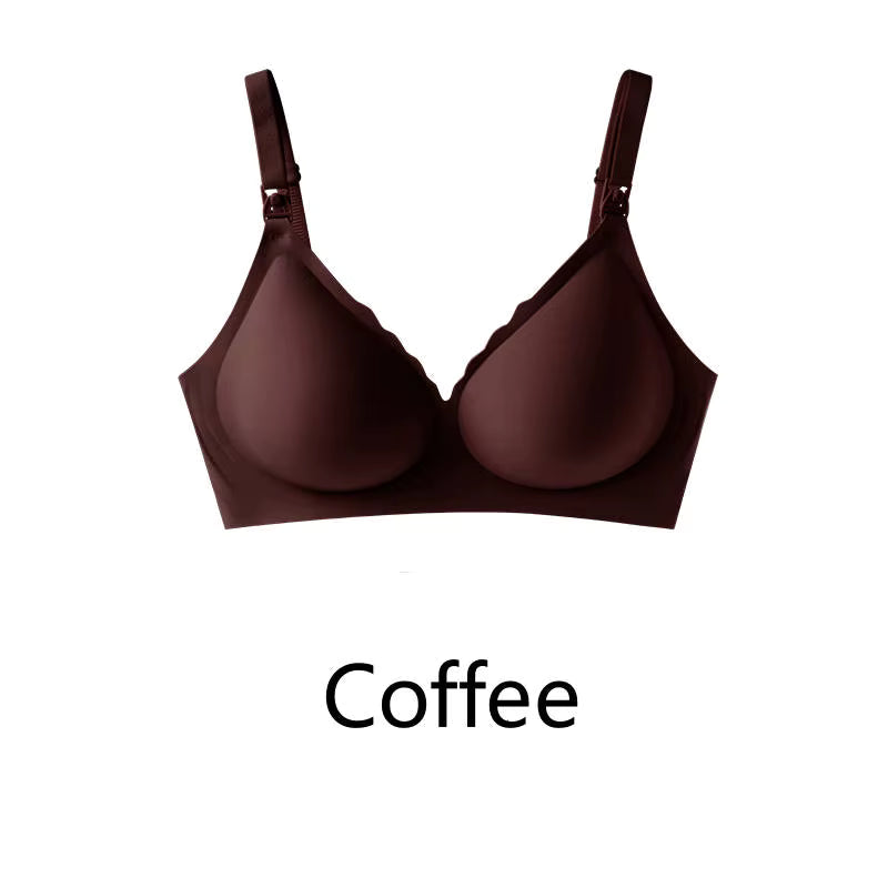 Soutien-Gorge d’Allaitement Push-Up Sans Coutures – Respirant & Maintien Anti-Affaissement | Maternité