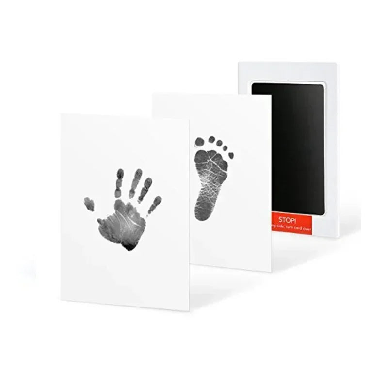 Lot 2 Tampons Empreintes Bébé & Animaux – Multicolore Sans Contact | Cadeau Naissance