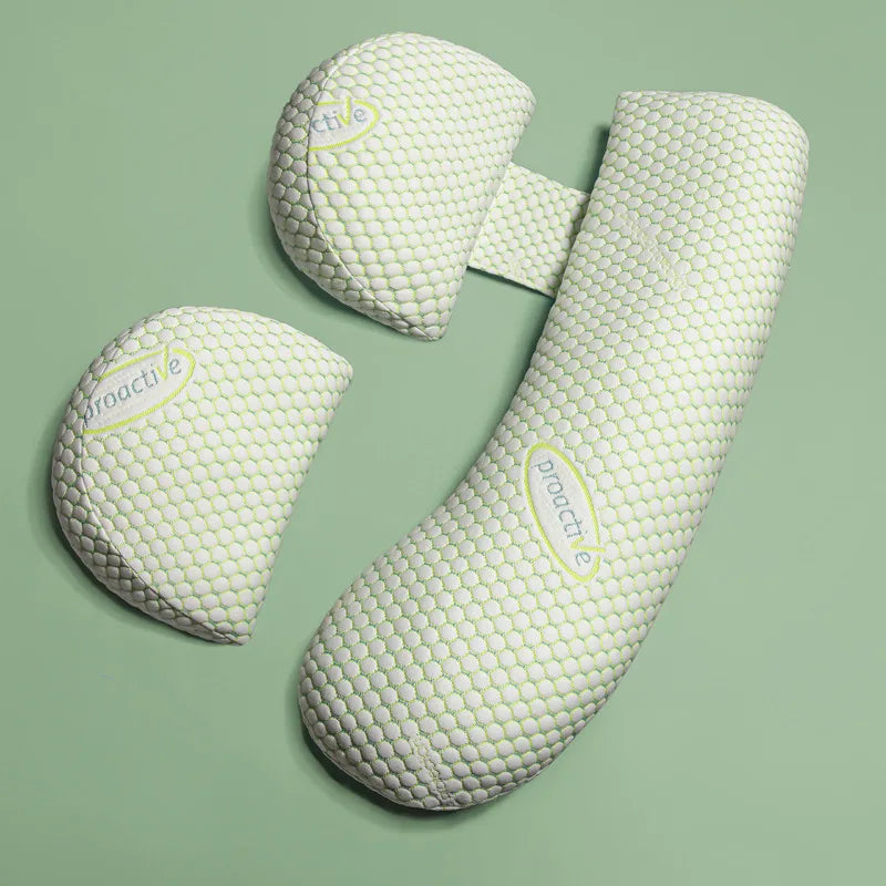 Coussin grossesse en U allaitement 2-en-1 — Oreiller Maternité Soutien Corps Complet | Sommeil & Allaitement
