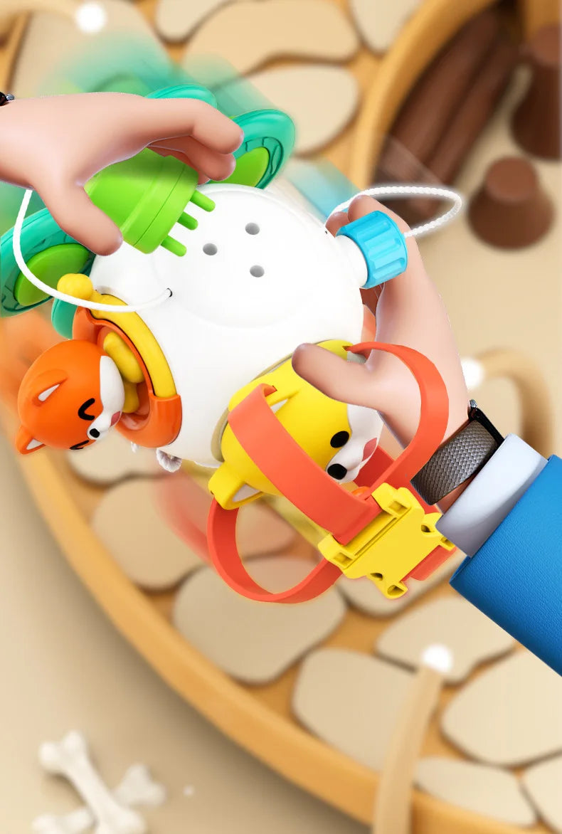 Busy Board Cube Montessori Bébé – Jouet Éducatif Sensoriel Motricité Fine | 5 Modèles | Voyage