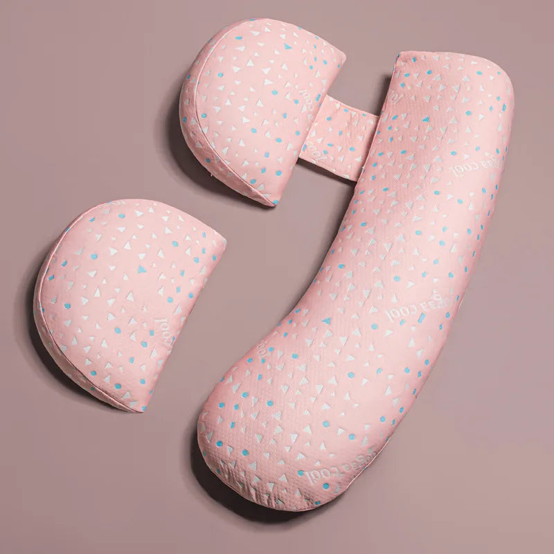 Coussin grossesse en U allaitement 2-en-1 — Oreiller Maternité Soutien Corps Complet | Sommeil & Allaitement