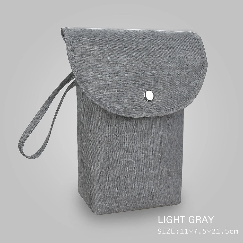 Sac à couches étanche bébé – Pochette imperméable réutilisable pour vêtements et couches – Rangement pratique pour maman
